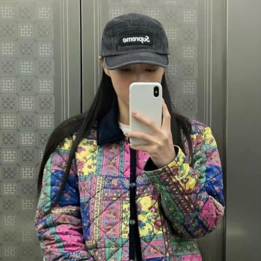 Supreme Lochcarron Camp Cap Black - 24FW, Supreme Washed Chino Twill Camp Cap Black 착용 스타일 - 4