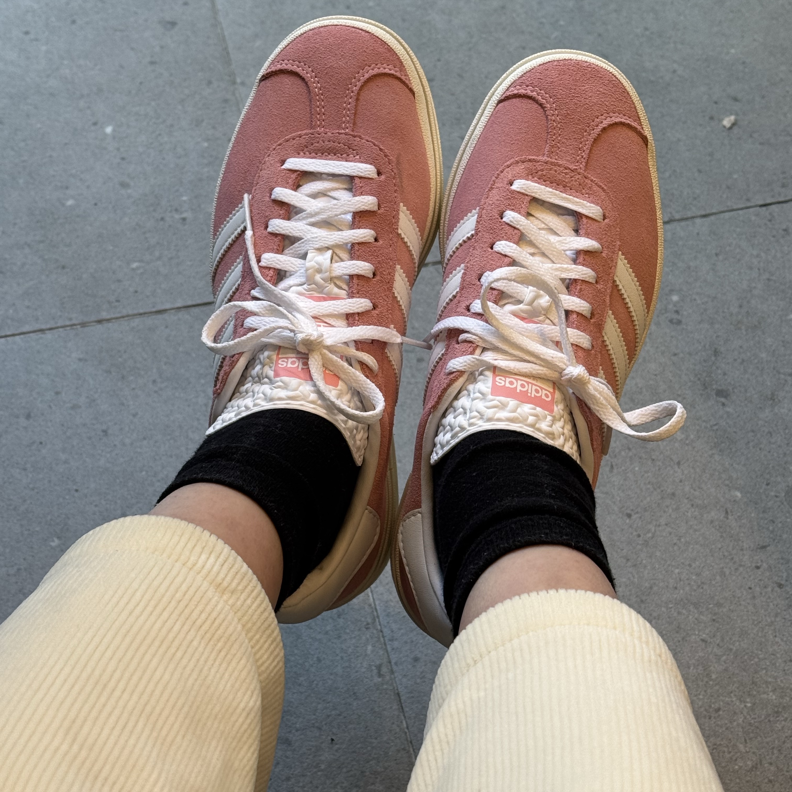 (W) Adidas Gazelle Bold Super Pop 착용 스타일