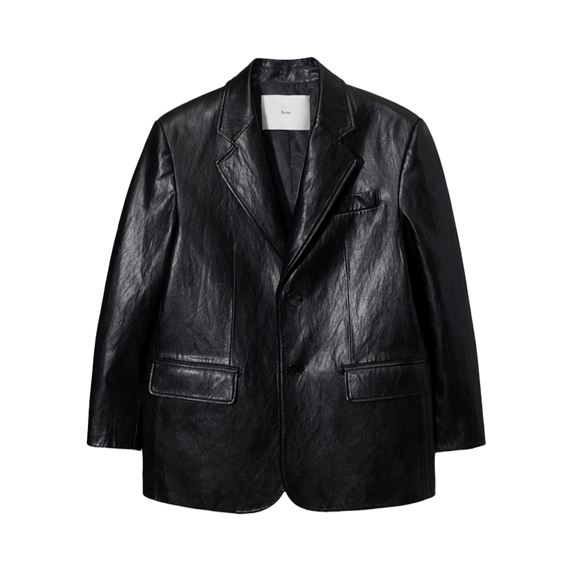 Dunst ♥ UNISEX 2 BUTTON VEGAN LEATHER BLAZER /追跡付 p_af237d8ace31435d902fae691737