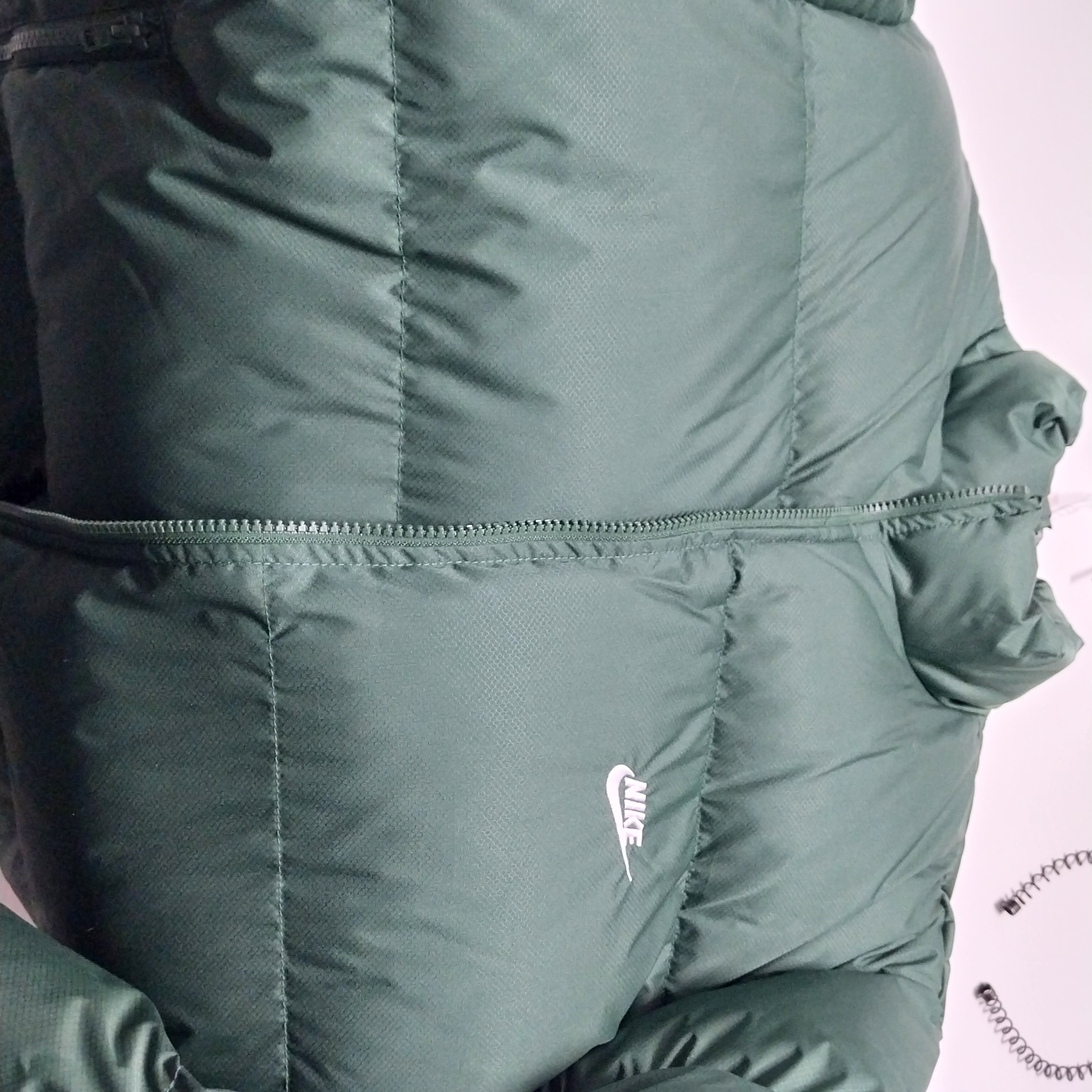 Nike NSW Puffer Jacket Fir - Asia 착용 스타일 - 3