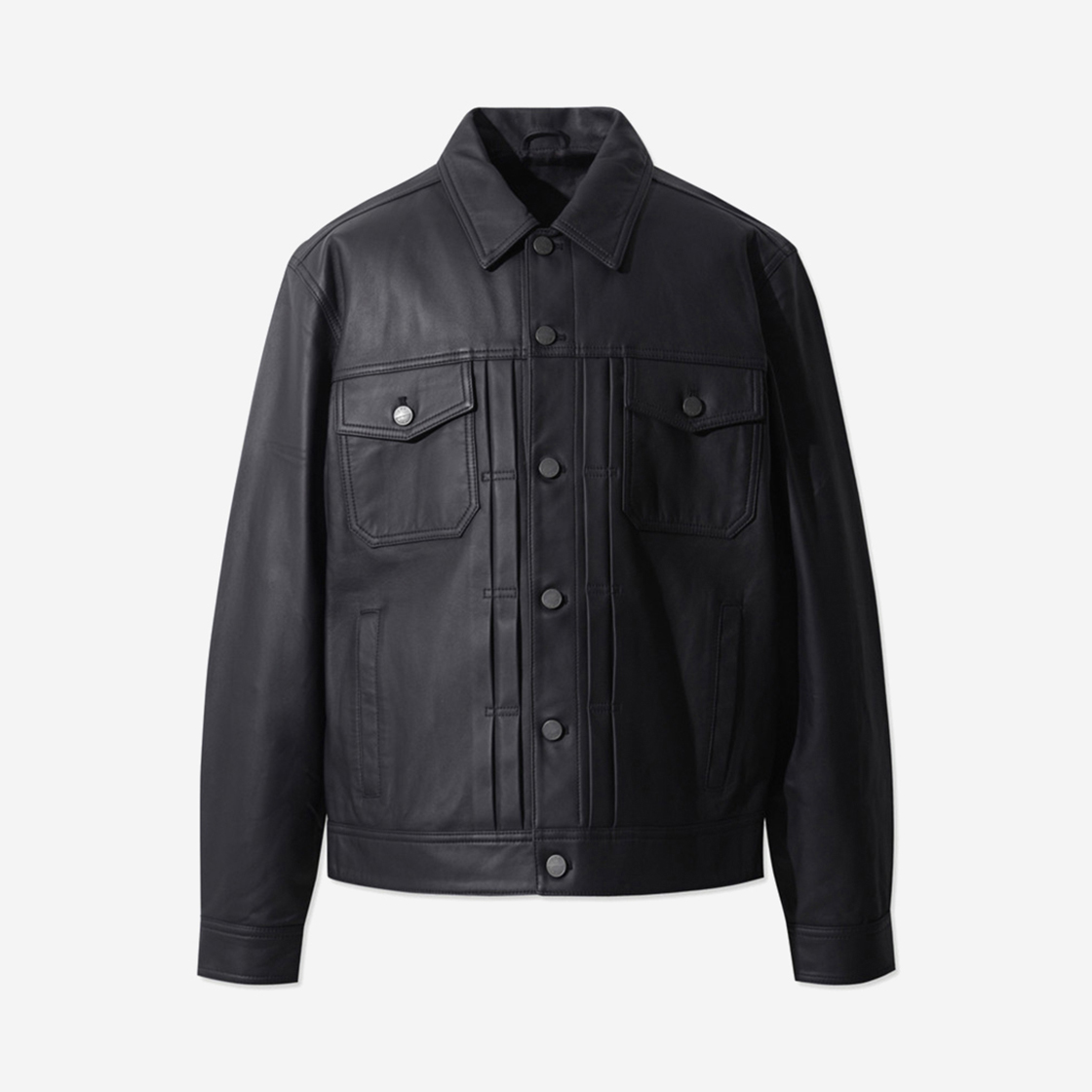 이로 리브스 레더 트러커 자켓 블랙(Iro Norton Pattern Cropped Jacket Ivory)