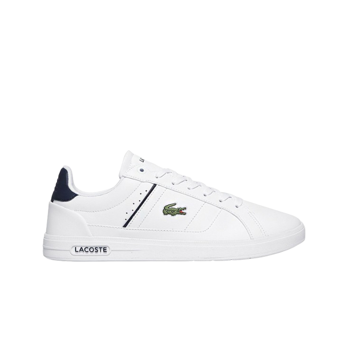 라코스테 유로파 프로 레더 트레이너 화이트(Lacoste Europa Pro Leather Trainers White)