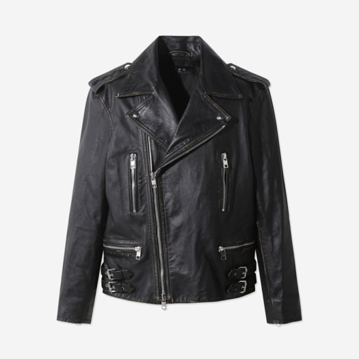 IRJLS24004BKX Iro Reeves Leather Trucker Jacket Black