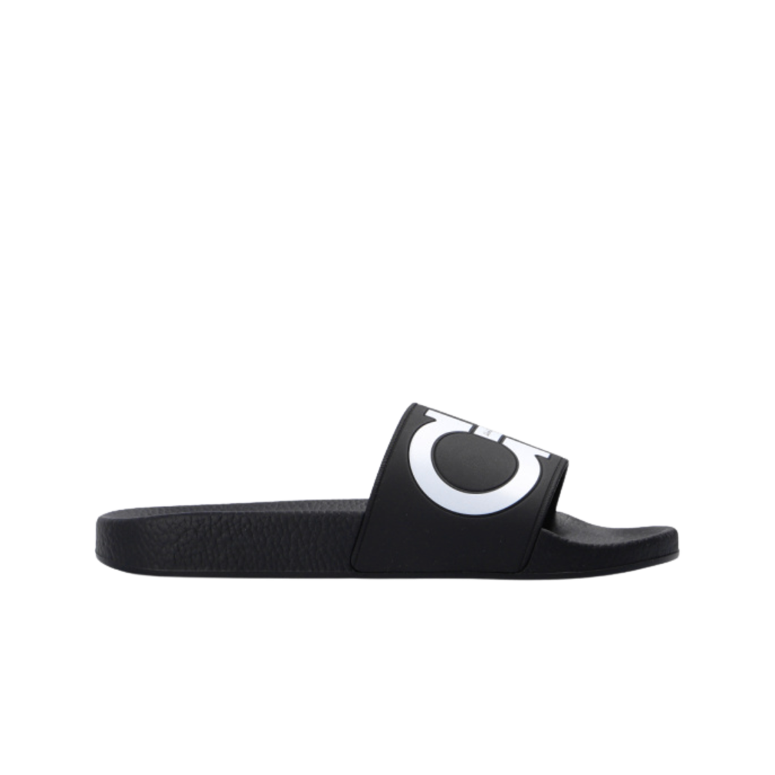 (W) 페라가모 그루비 슬라이드 블랙((W) Ferragamo Groovy Slide Black)