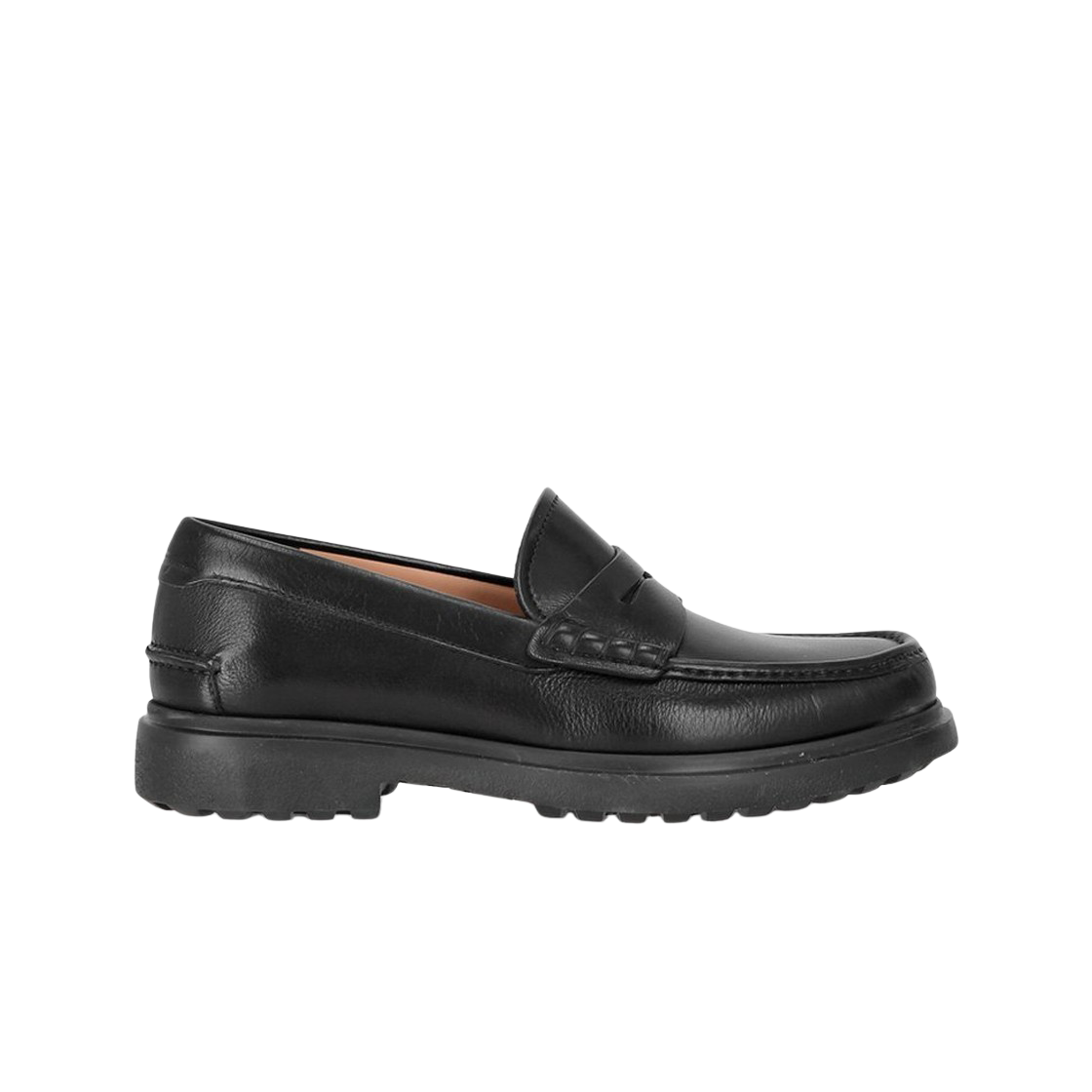 페라가모 피츠버그 페니 로퍼 블랙 - EEE(Ferragamo Pittburgh Penny Loafer Black - EEE)