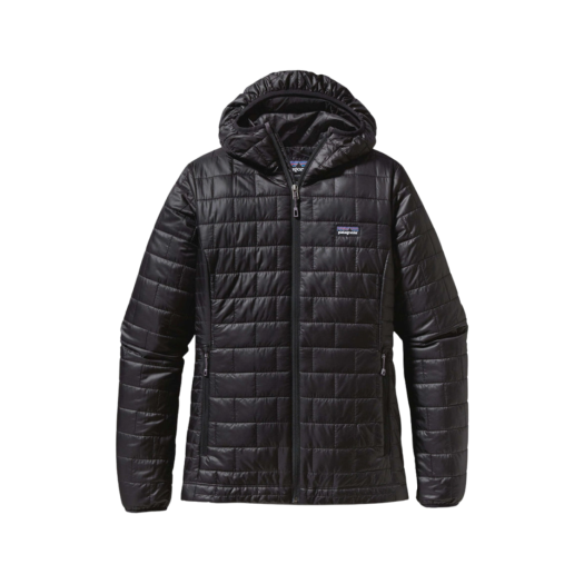 (W) Patagonia Nano Puff Hoody Black