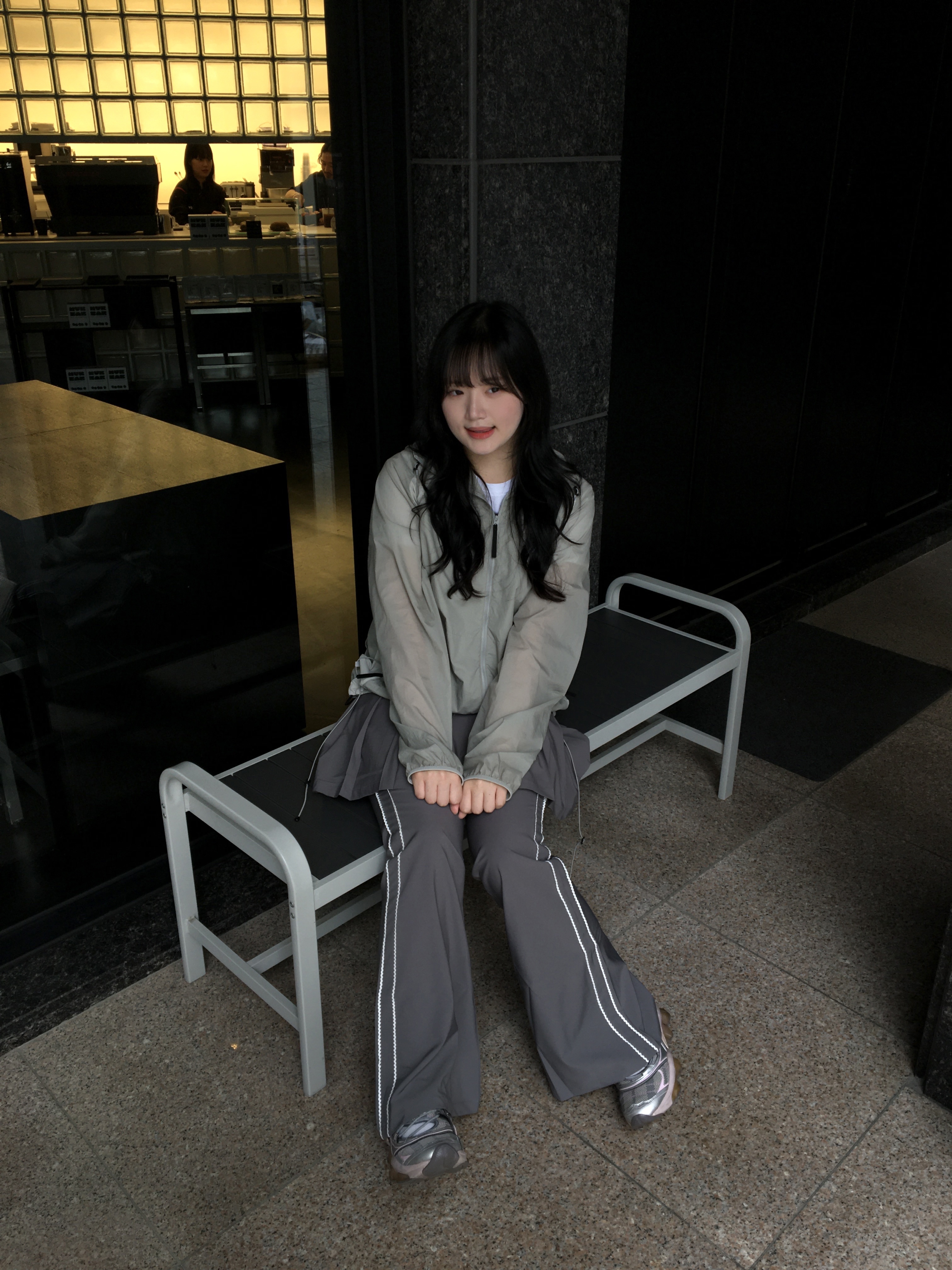 Sansan Gear Backpack Jacket Light Grey - 24SS, (W) Asics x Kiko Kostadinov x Hysteric Glamour Gel-Quantum Cotton Candy 착용 스타일 - 2