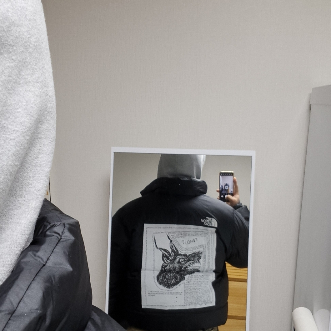 Supreme x The North Face Nuptse Jacket Black - 24FW 착용 스타일