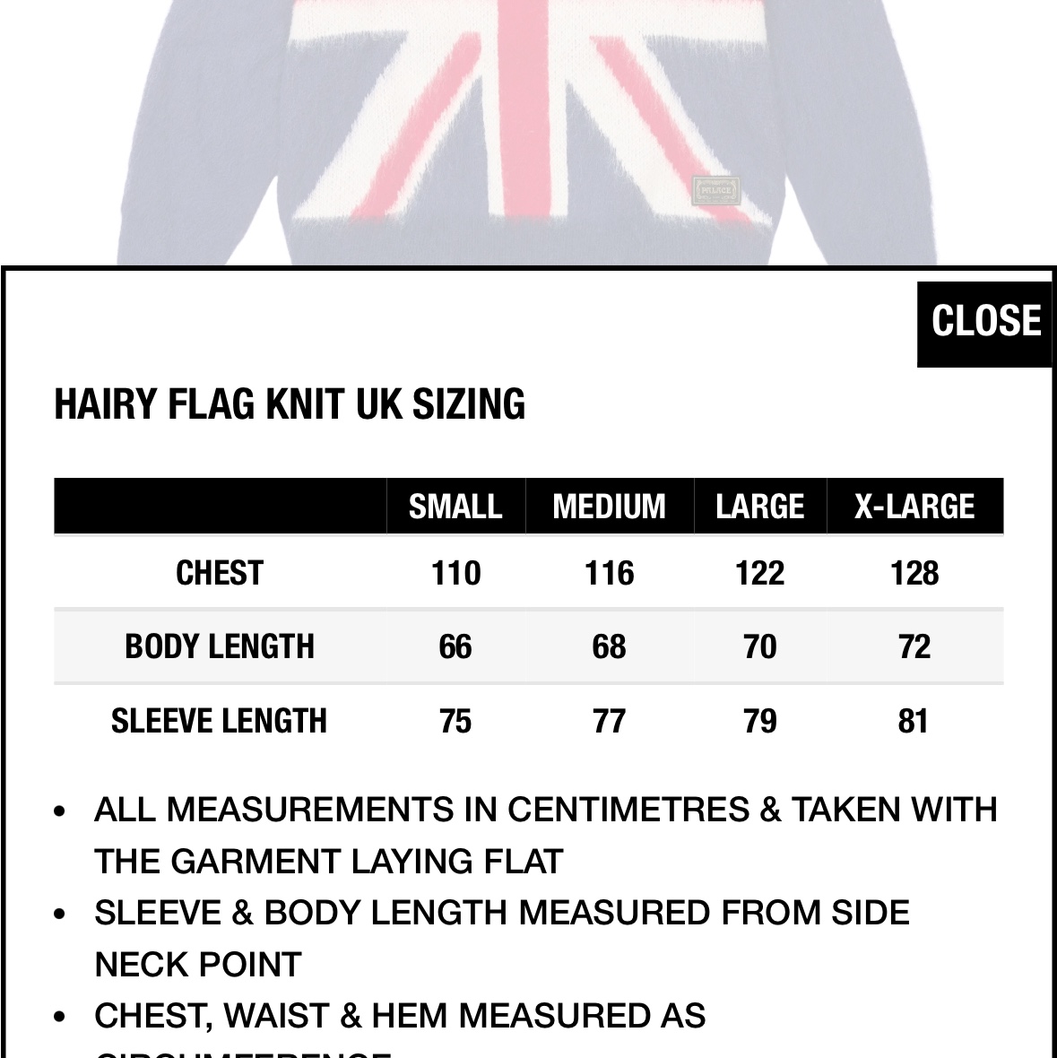 Palace Hairy Flag Knit UK - 24FW 착용 스타일 - 2