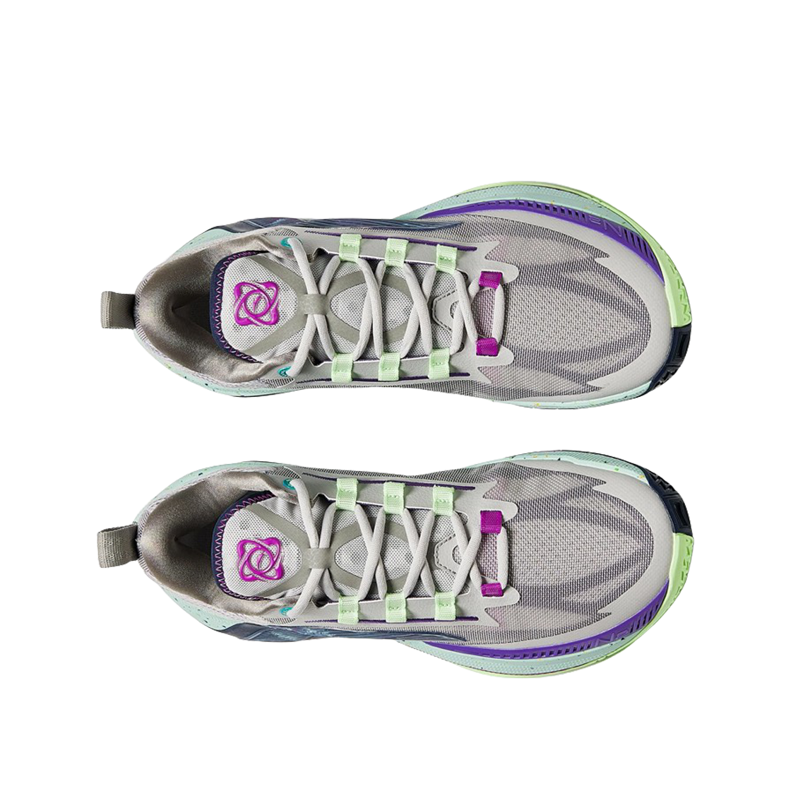 안타 인스턴트 ZAP 1 돈테 디빈센조 그레이 그린 퍼플(Anta Instant ZAP 1 Donte Divincenzo Gray Green Purple) - 2