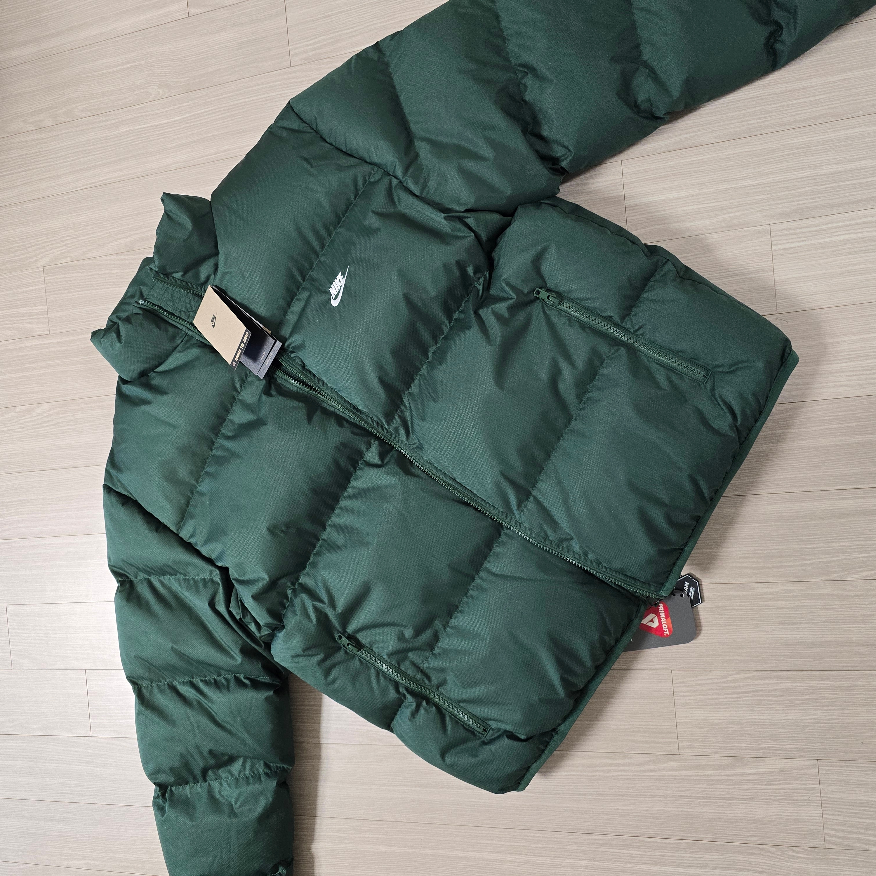 Nike NSW Puffer Jacket Fir - Asia 착용 스타일 - 1
