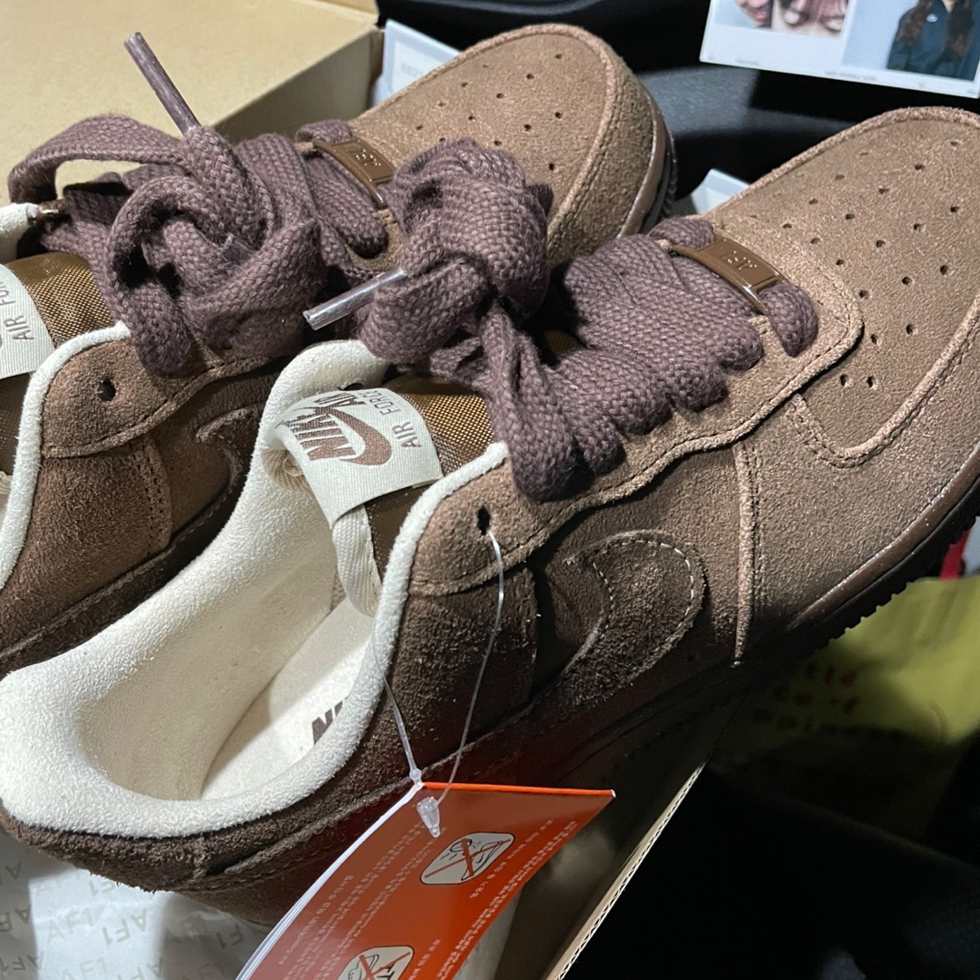 (W) Nike Air Force 1 '07 Cacao Wow 착용 스타일