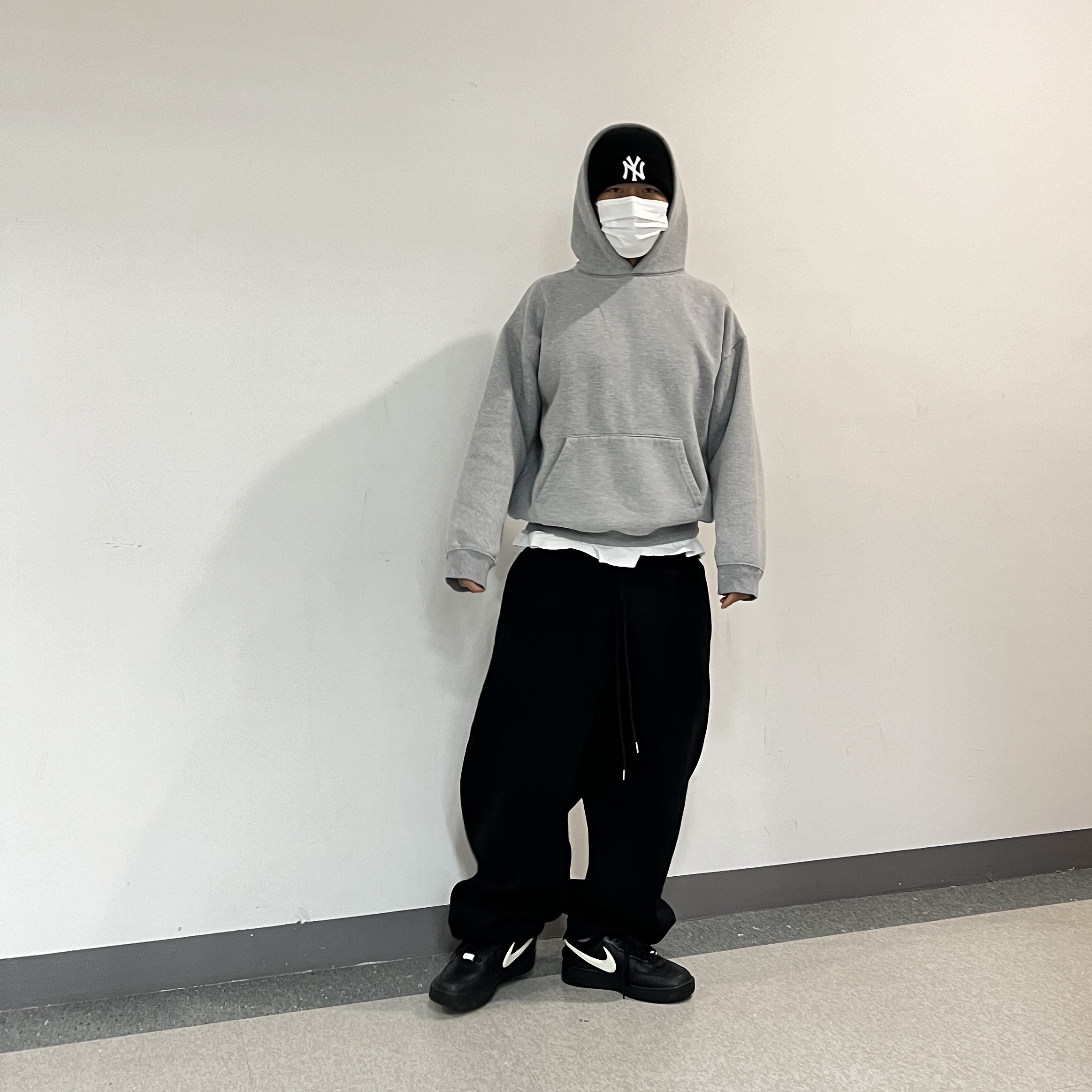 Nike x Ambush Air Force 1 Low SP Black 착용 스타일 - 2