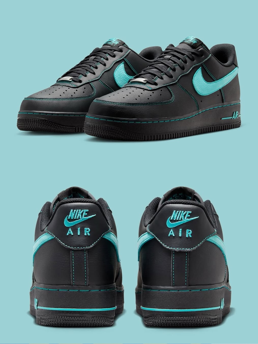 Nike x Tiffany & Co. Air Force 1 Low SP 1837 착용 스타일 - 3