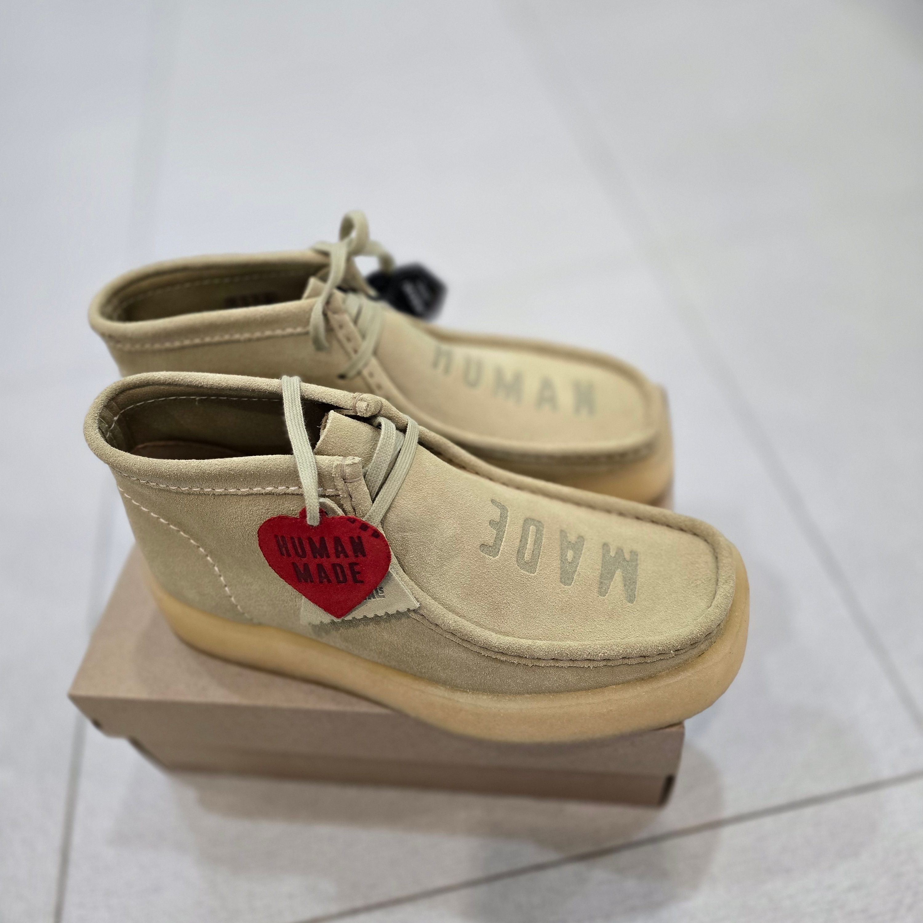 Clarks x Human Made Wallabee Made Beige 착용 스타일