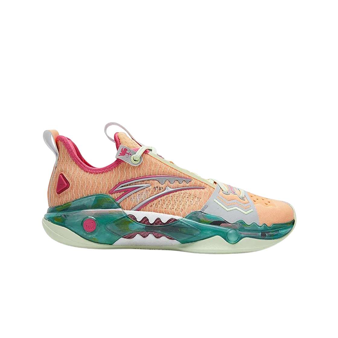 안타 쇼크 웨이브 5 프로 PE 허니 피치 오렌지(Anta Shock Wave 5 Pro PE Honey Peach Orange)