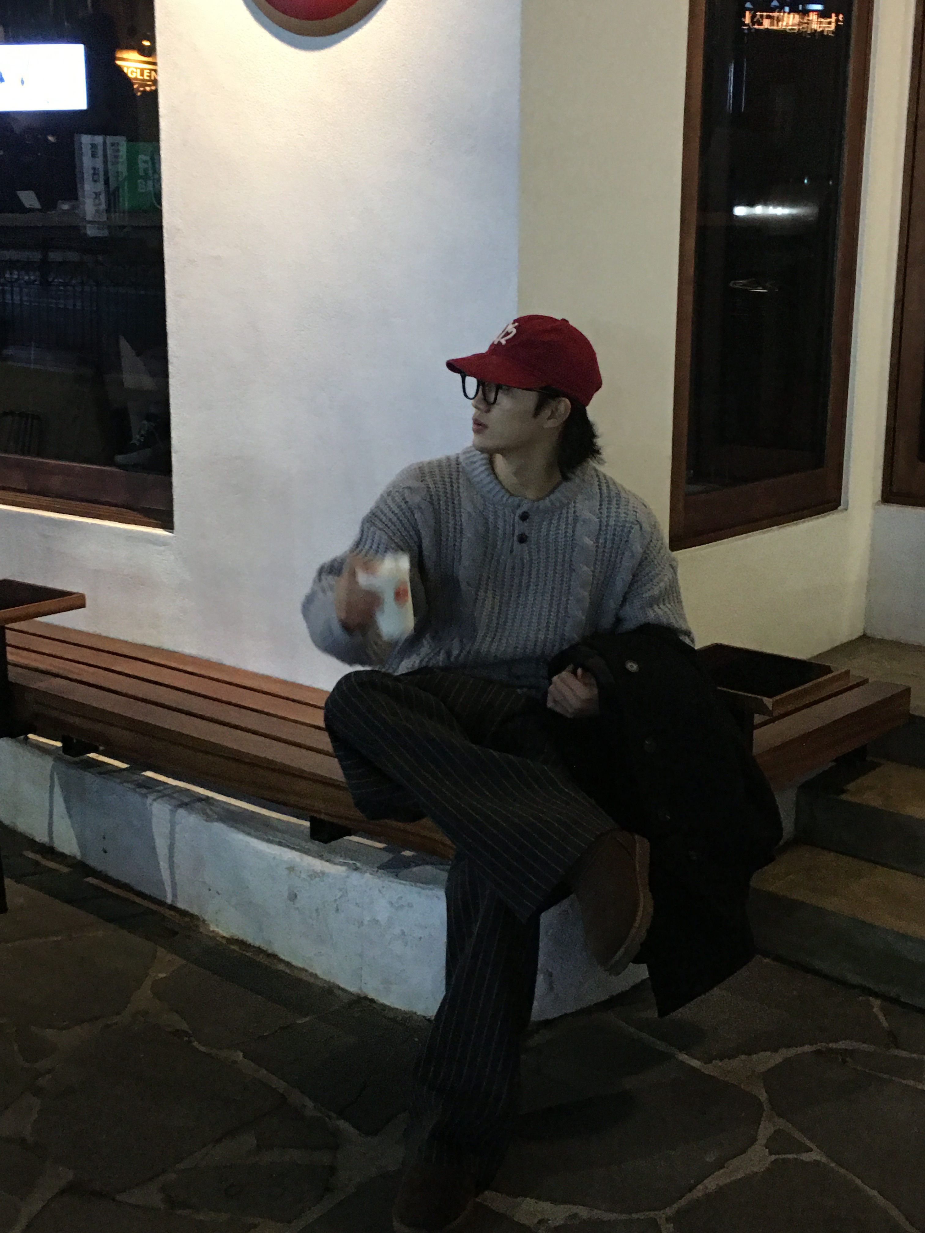 Kinchi x Non Parking N Snow Cocoa 착용 스타일 - 2