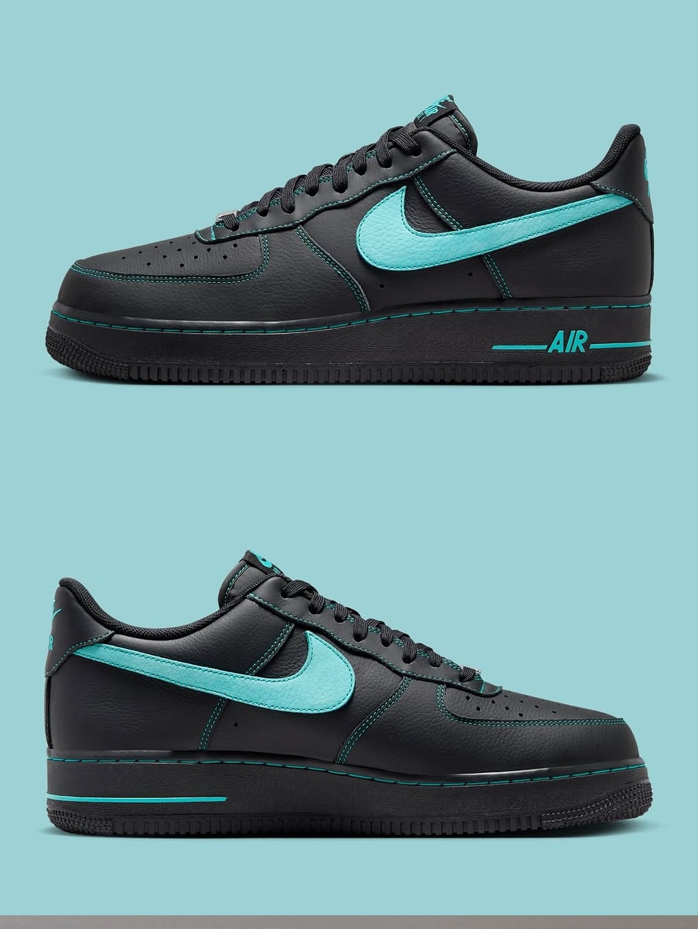 Nike x Tiffany & Co. Air Force 1 Low SP 1837 착용 스타일 - 2
