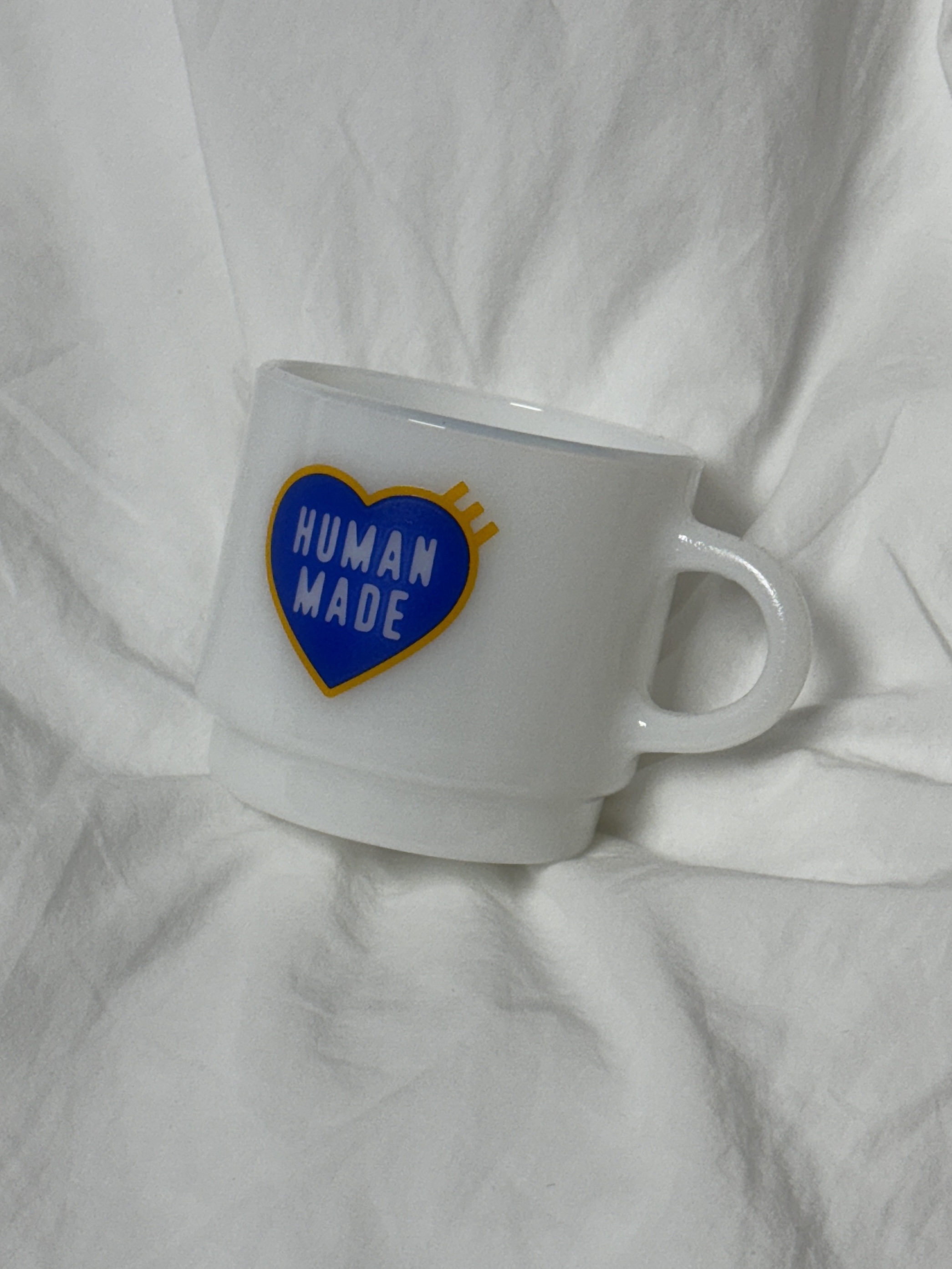 Human Made Glass Mug White 착용 스타일