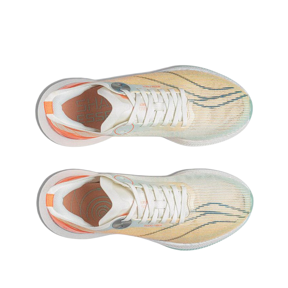 (W) 리닝 섀도우 2 에센셜 밀크 화이트 블루((W) LiNing Shadow 2 Essential Milk White Blue) - 2