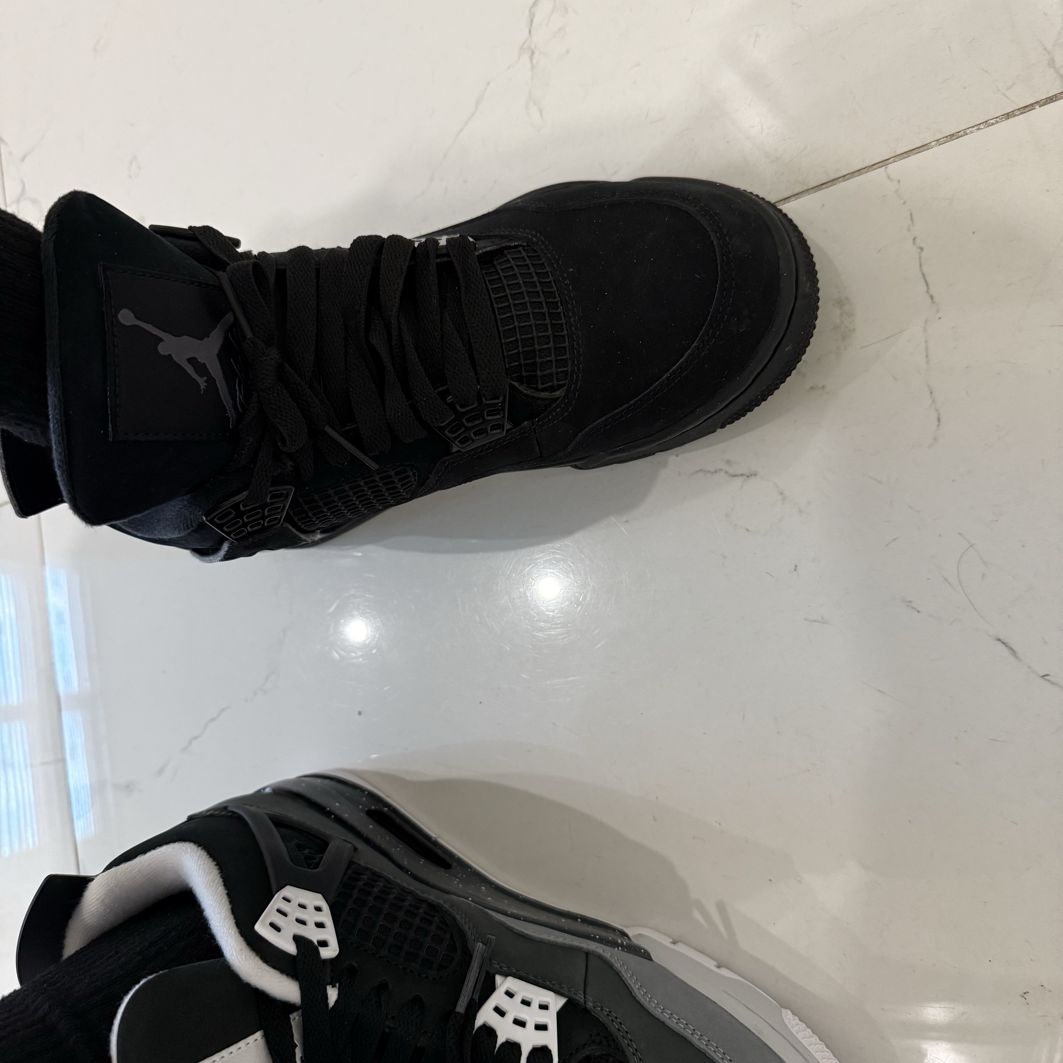 Jordan 4 Retro Fear 2024 착용 스타일