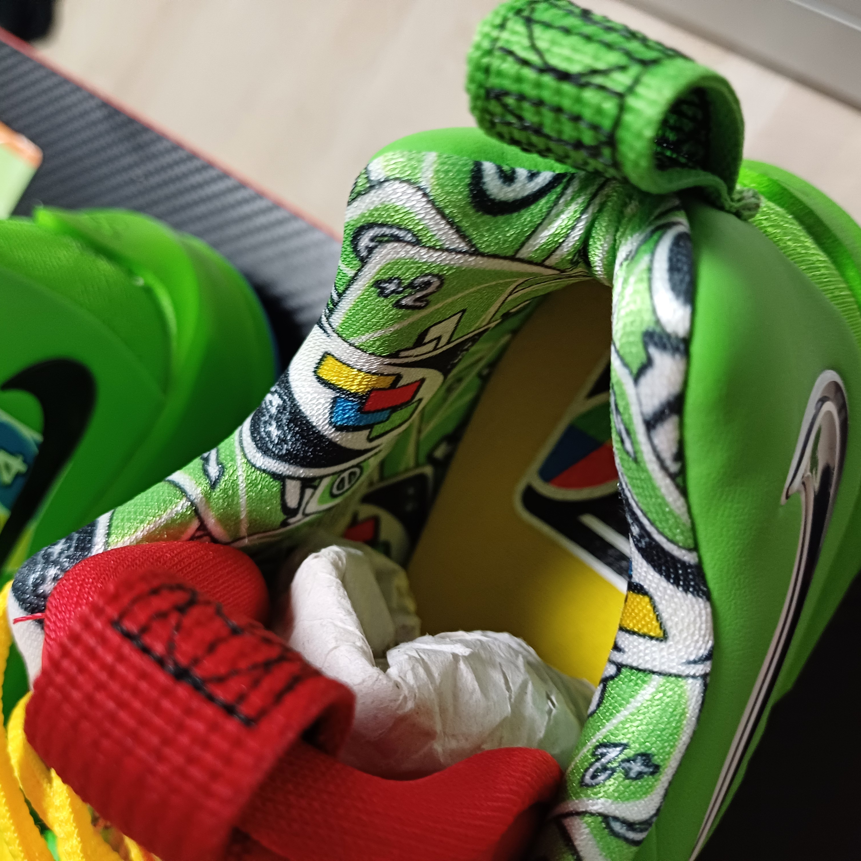 Nike x UNO Zoom Freak 3 NRG Green Bean 착용 스타일 - 2