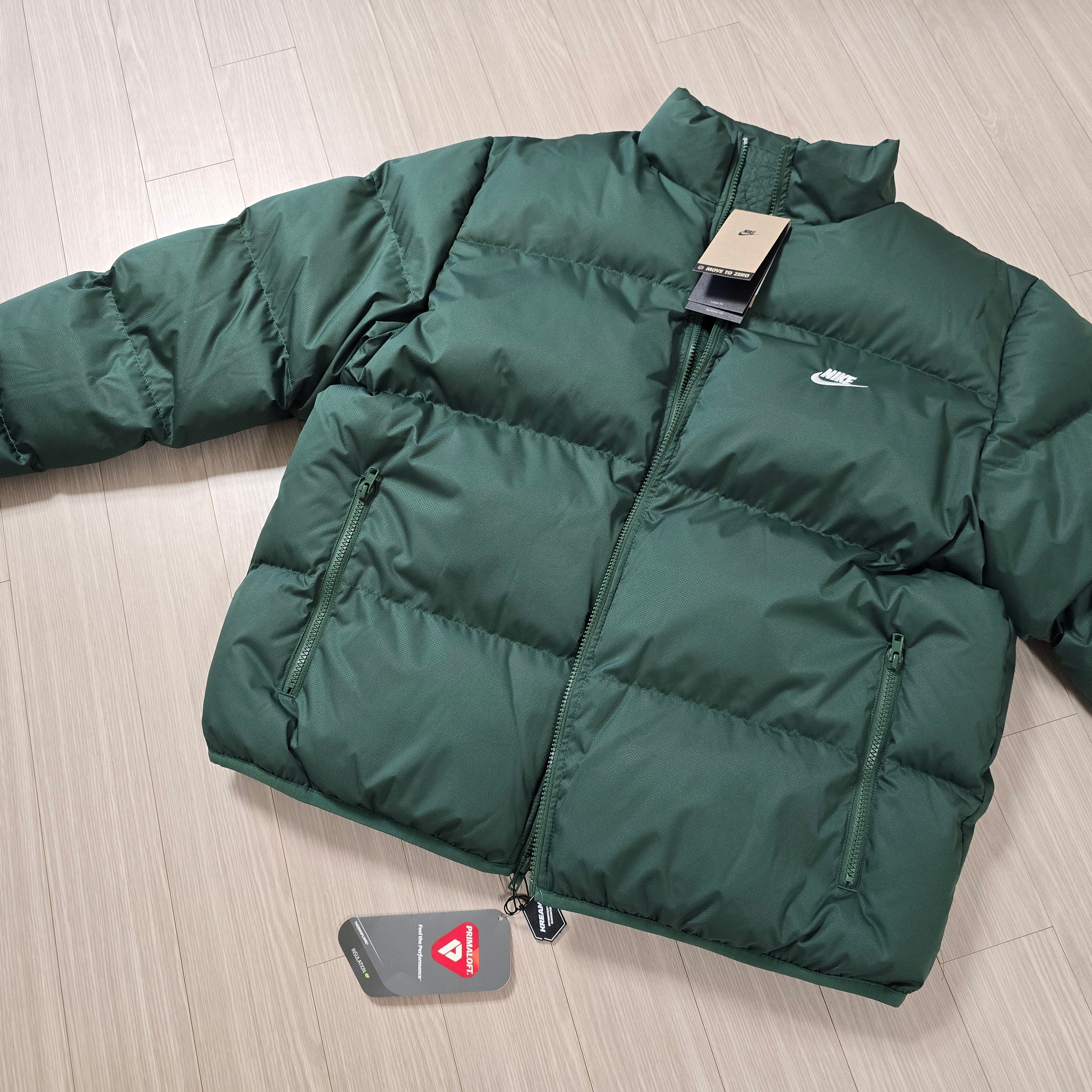 Nike NSW Puffer Jacket Fir - Asia 착용 스타일 - 2
