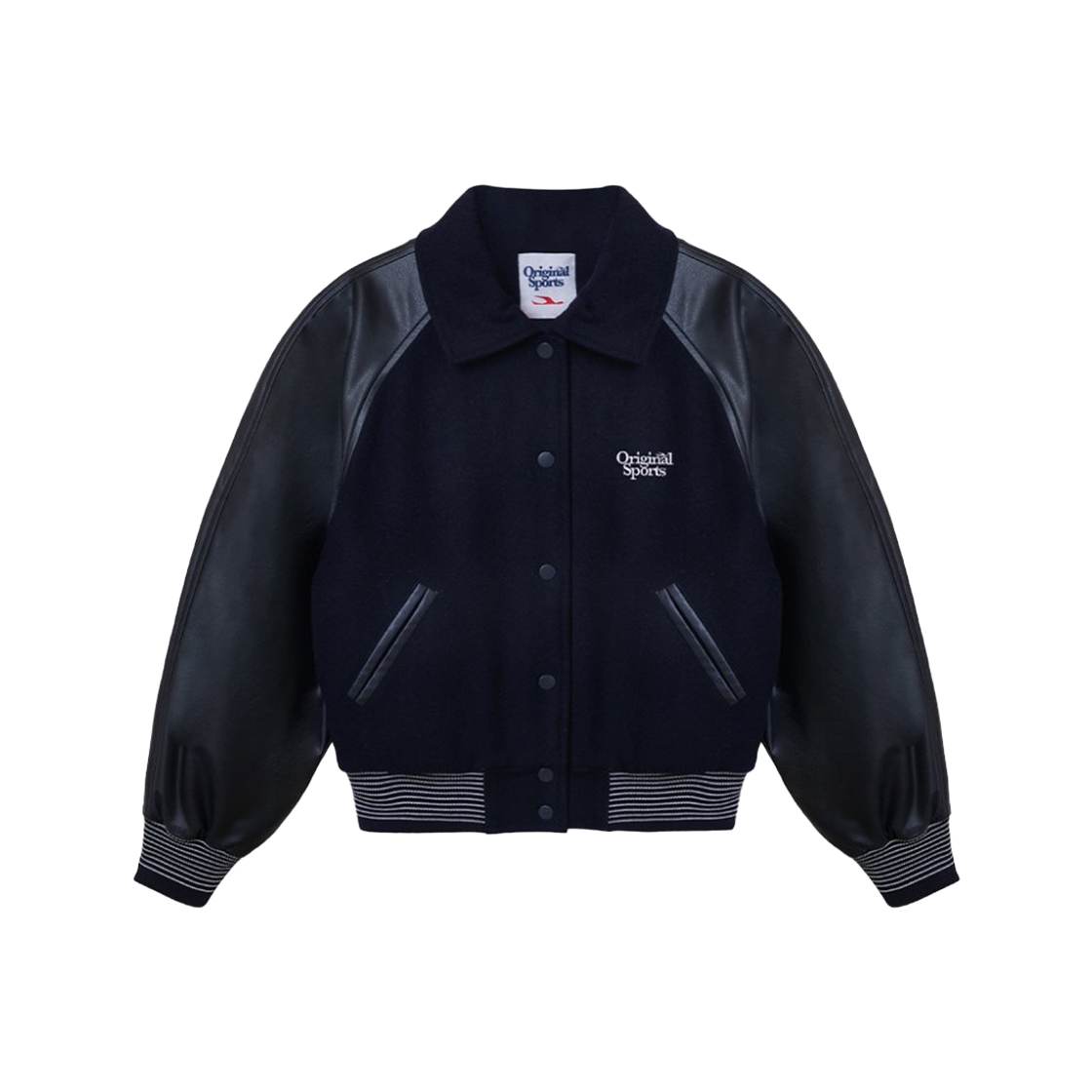 PO3WJ24S111 PRO-SPECS Women Varsity Jacket Navy