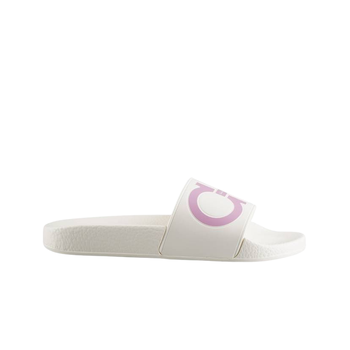 (W) 페라가모 그루비 슬라이드 화이트((W) Ferragamo Groovy Slide White)