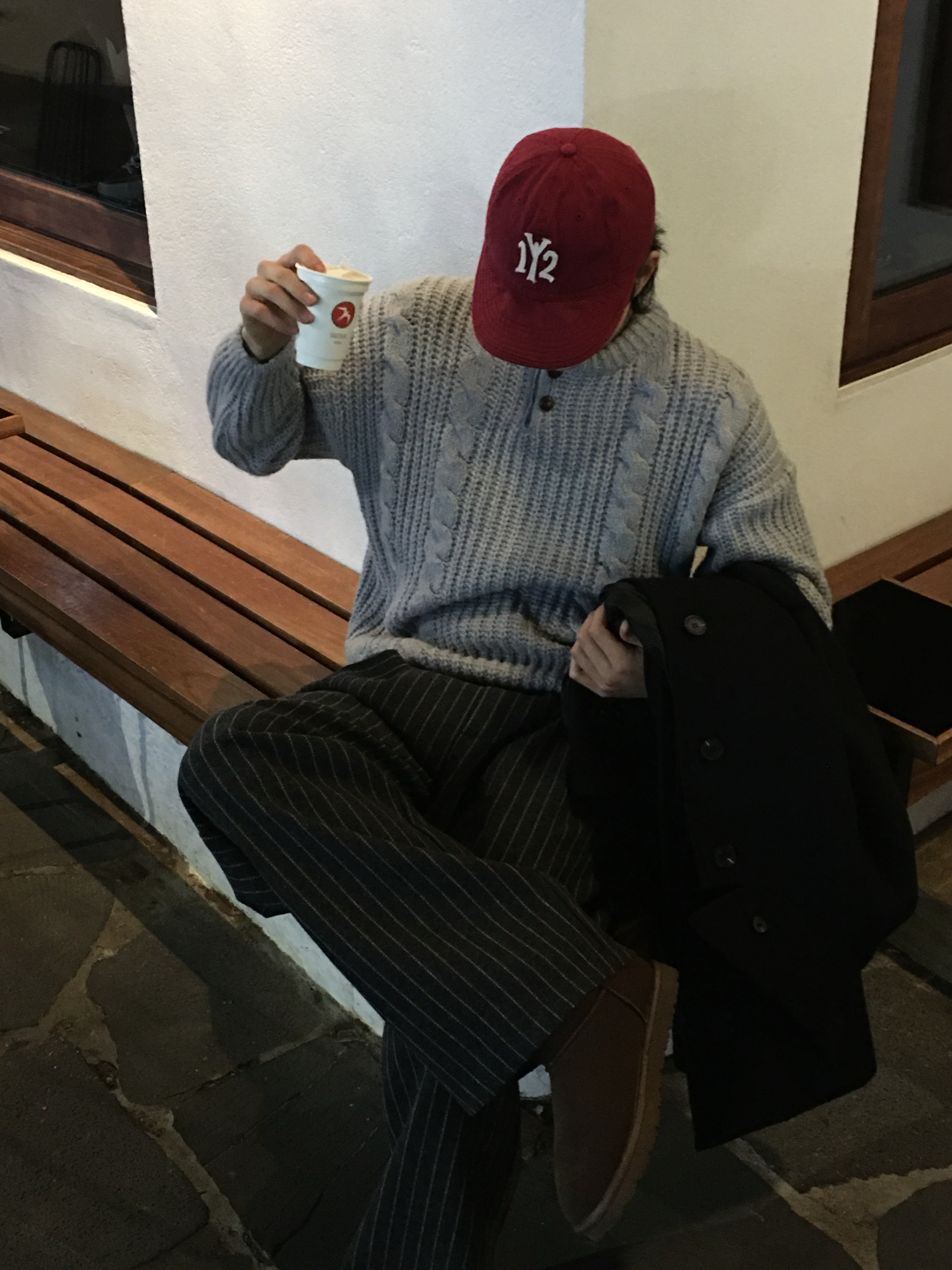 Kinchi x Non Parking N Snow Cocoa 착용 스타일 - 1