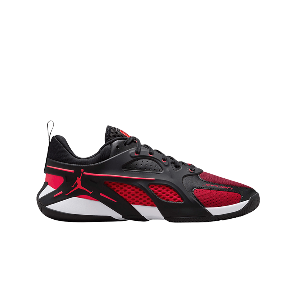 조던 헤어 시리즈 PF 블러드라인 블랙 유니버시티 레드