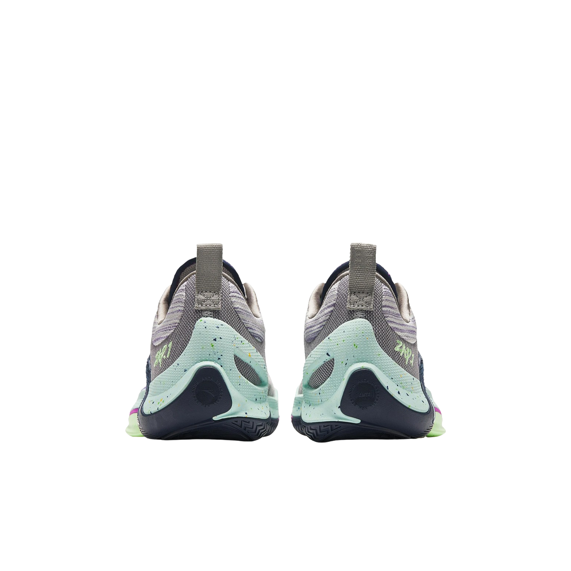 안타 인스턴트 ZAP 1 돈테 디빈센조 그레이 그린 퍼플(Anta Instant ZAP 1 Donte Divincenzo Gray Green Purple) - 3