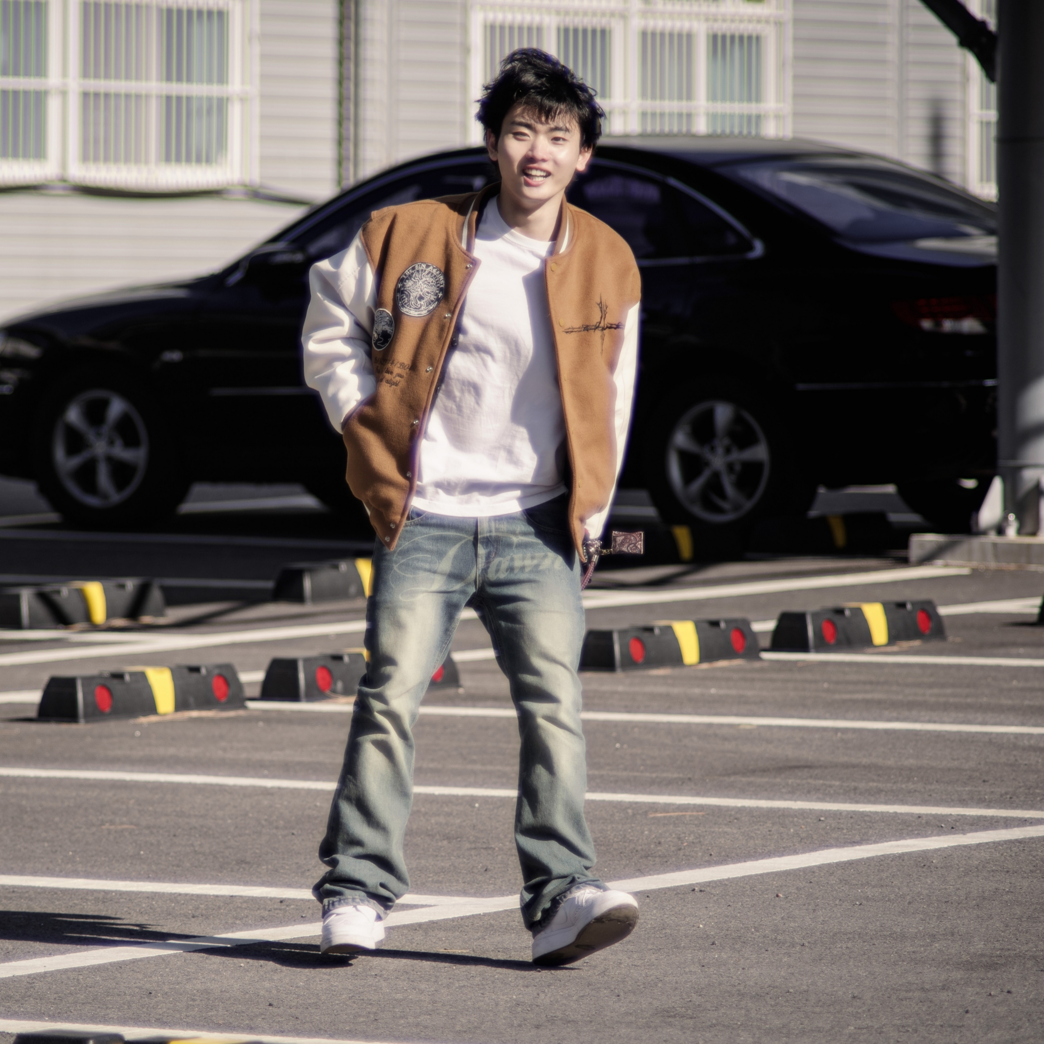 Nike x Peaceminusone Kwondo1 White 착용 스타일 - 1