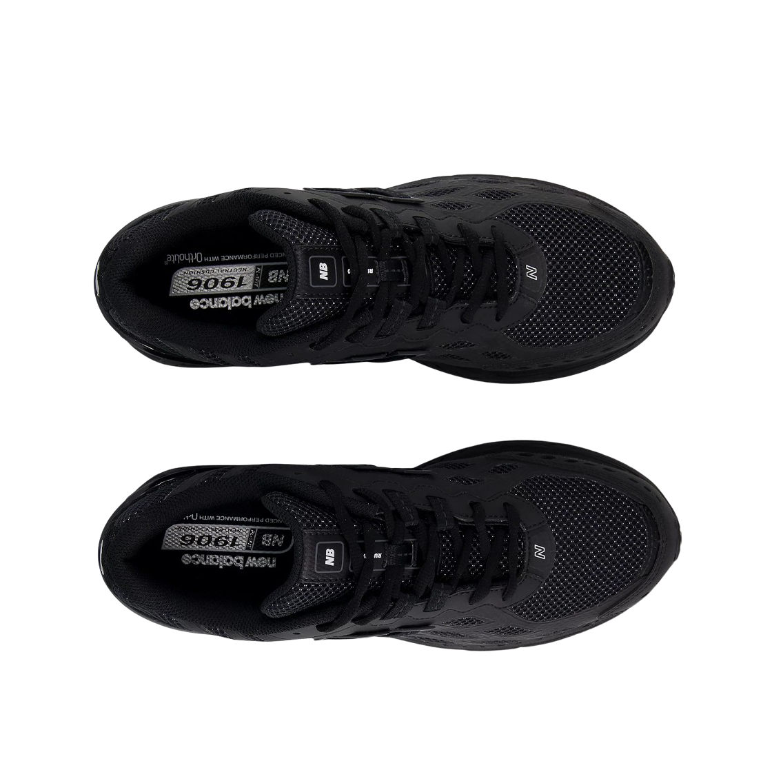 뉴발란스 1906W 블랙 실버 메탈릭(New Balance 1906W Black Silver Metallic) - 2