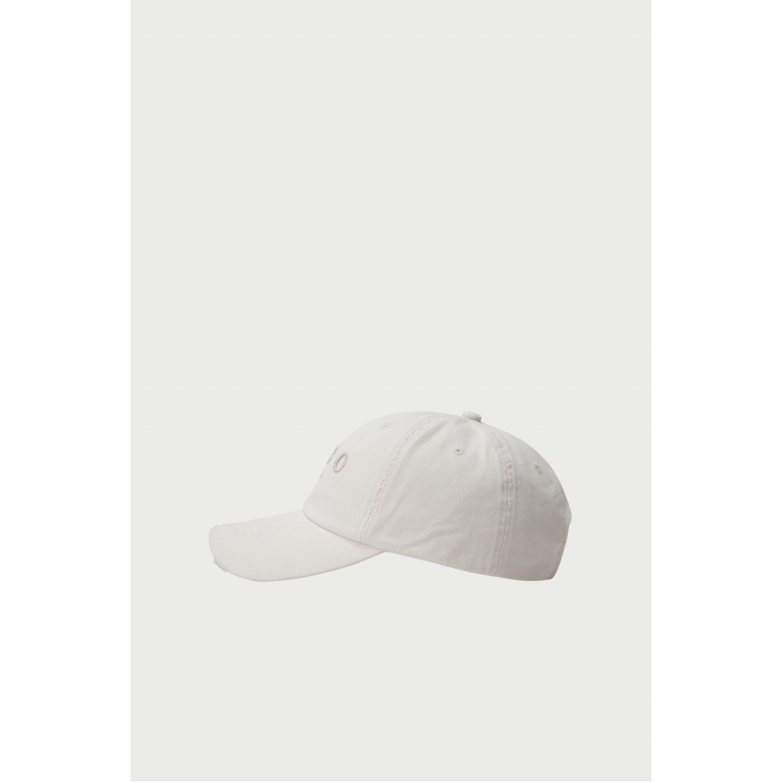 이로 베이직 로고 코튼 볼캡 아이보리(Iro [Online Exclusive] Basic Logo Cotton Ball Cap Black) - 3