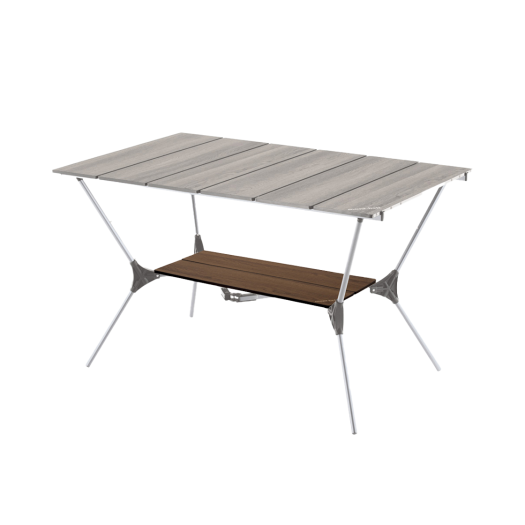 JBEGXUPF201 Montbell Multi Folding Table Wide Board Brown