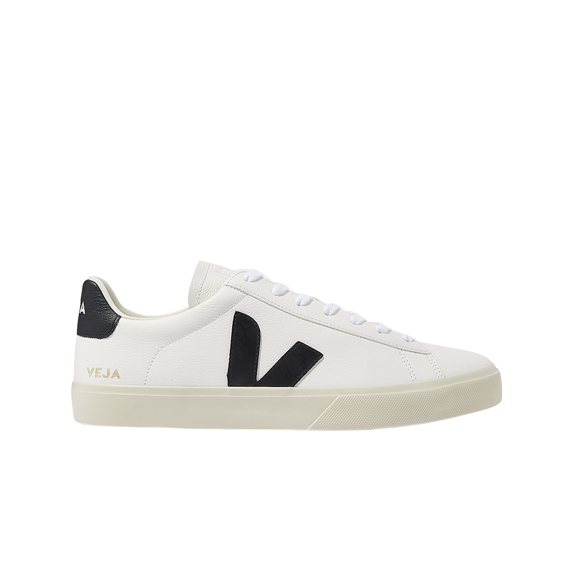 베자 캄포 레더 화이트 블랙(Veja Campo Leather White Black)