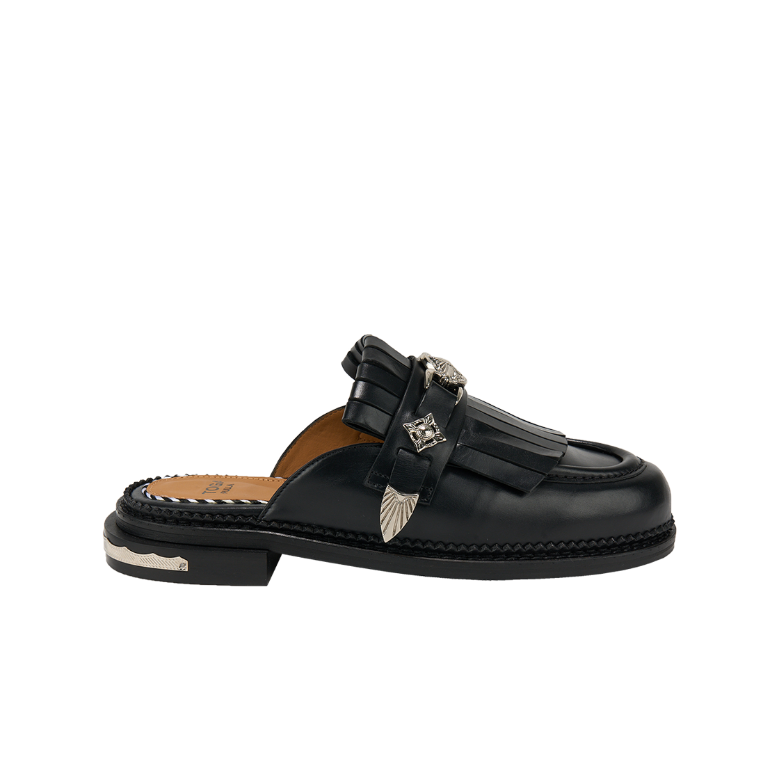 KW5BSODTO05BK Toga Pulla AJ1195 Hard Leather Black - 25SS