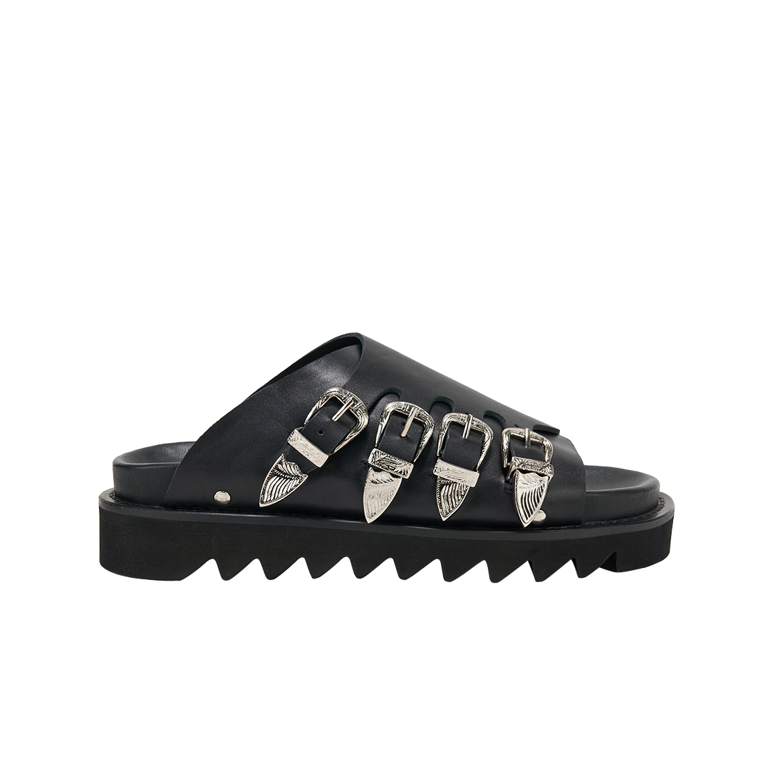 토가 풀라 AJ1304 레더 블랙 - 25SS(Toga Pulla AJ1304 Leather Black - 25SS)