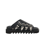 Toga Pulla AJ1304 Leather Black - 25SS