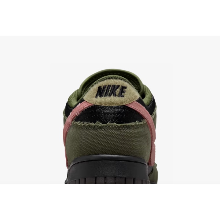 Nike Dunk Low Retro Khaki Hazel Rush, Nike x There SB Dunk Low Pro Anthracite and Gorge Green 착용 스타일 - 4