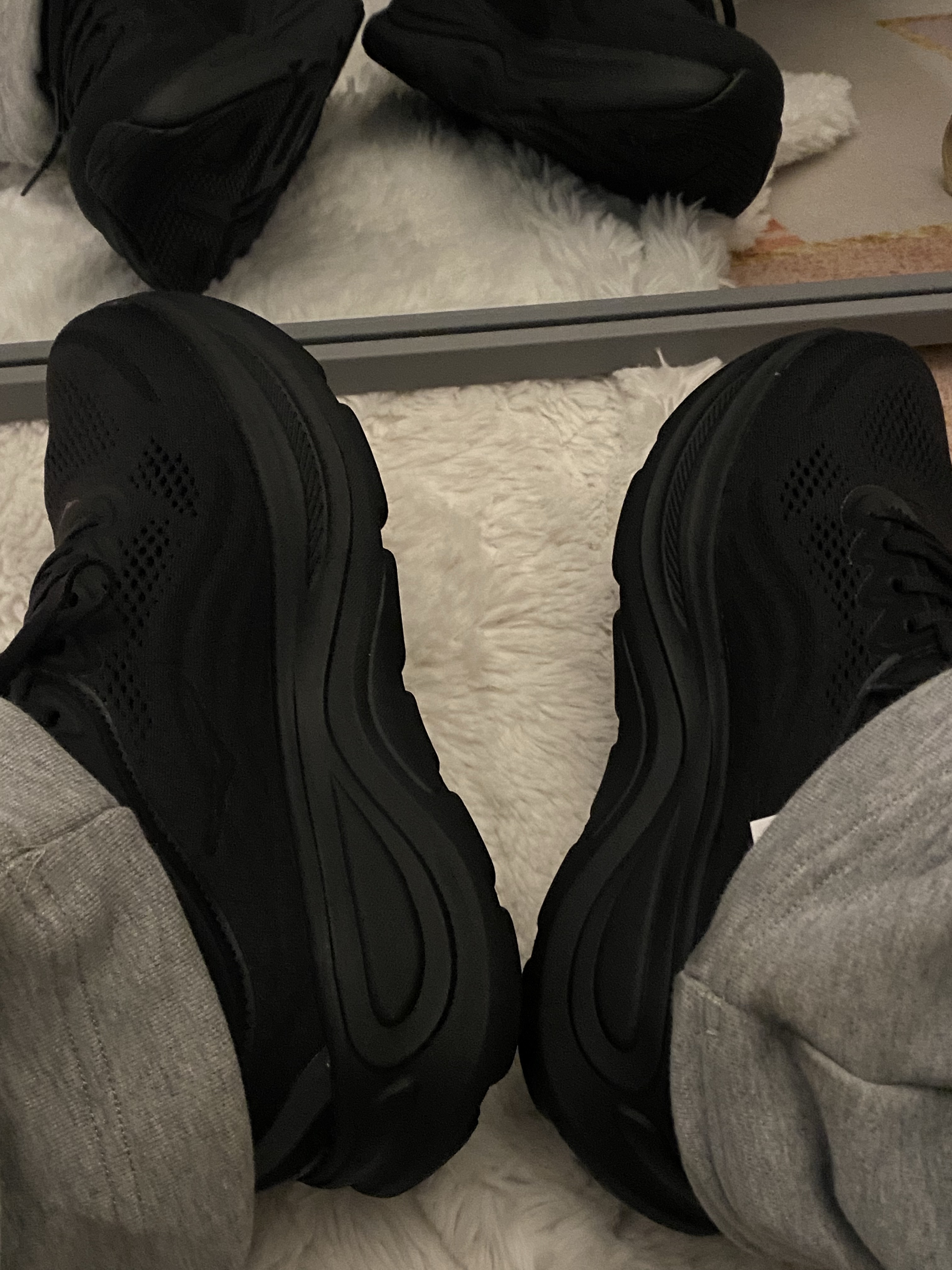 Nike ACG Arctic Wolf Full Zip Top Khaki Light Iron Ore - Asia, Hoka Bondi 9 Black - Wide 착용 스타일 - 4