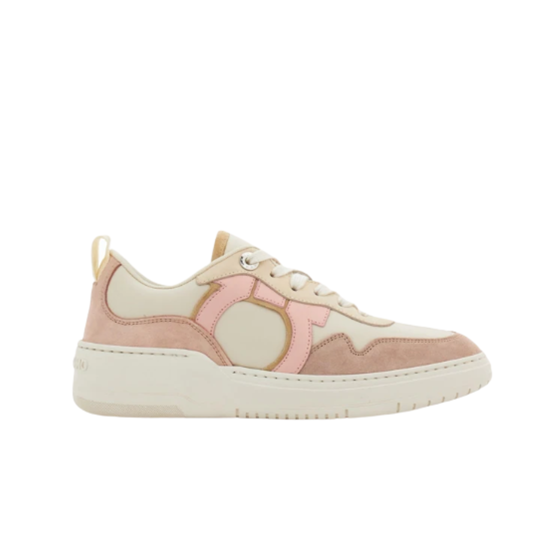 (W) 페라가모 간치니 스니커즈 블러쉬 마스카포네((W) Ferragamo Gancini Sneaker Blush Mascarpone)