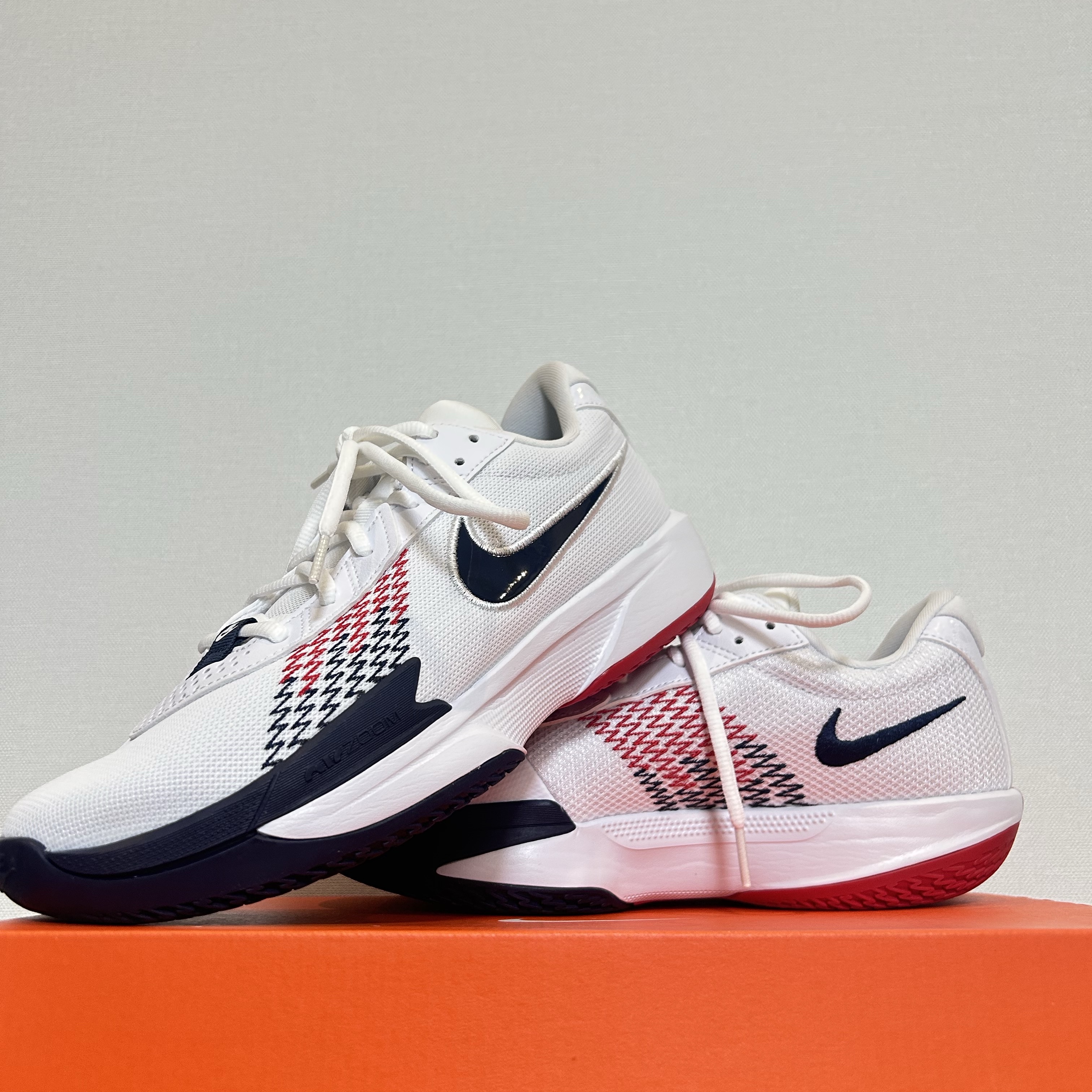 Nike Air Zoom G.T. Cut Academy EP White 착용 스타일