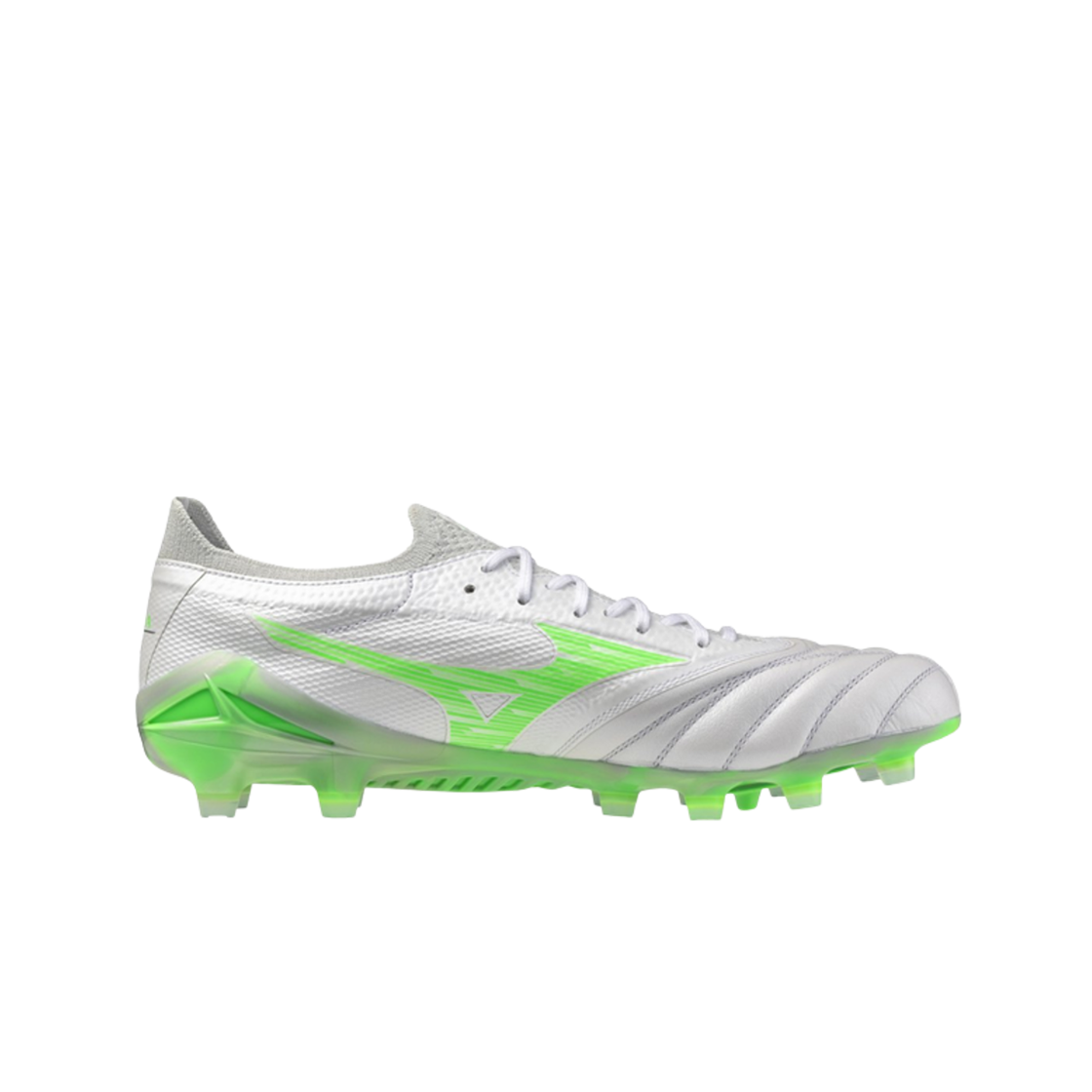 미즈노 모렐리아 네오 IV B 엘리트 화이트 네온 그린(Mizuno Morelia Neo IV B Elite White Neon Green)