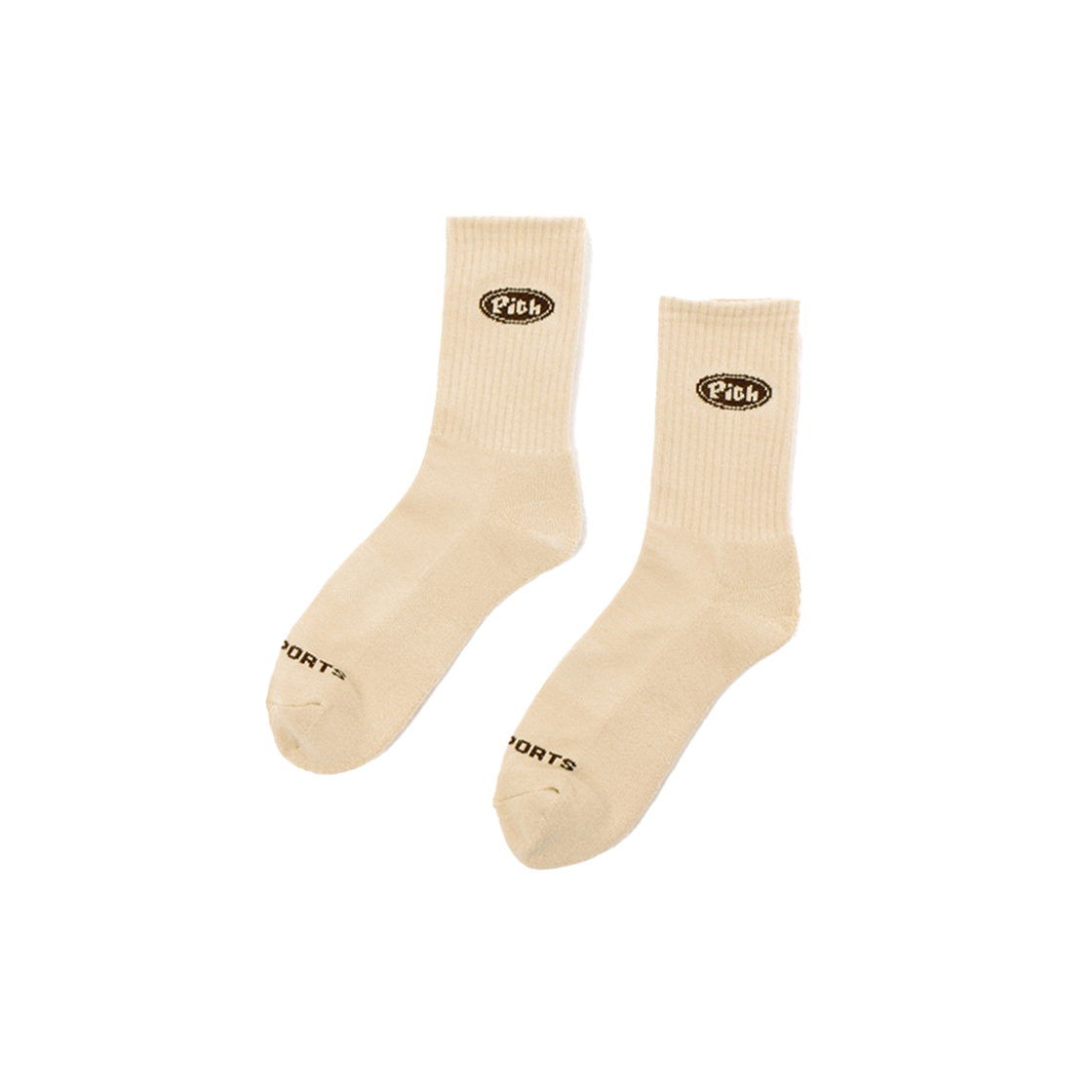 202402029 PITHSPORTS Pith Basic Socks Ivory