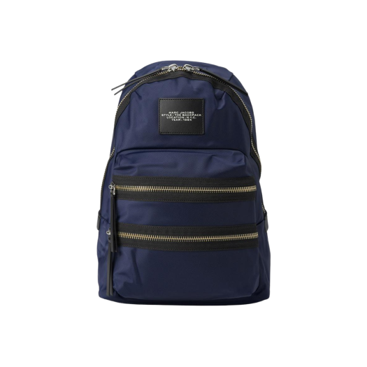 Marc Jacobs The Biker Nylon Large Backpack Midnight Blue