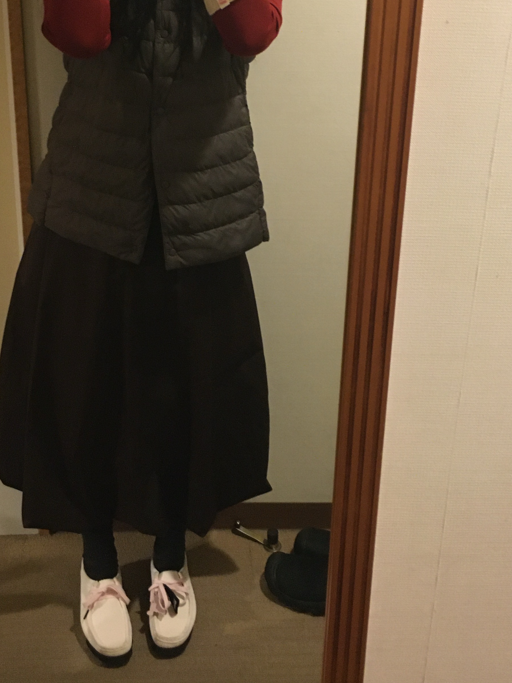 (W) Clarks x Papergirl Wallabee White, Reebok x Needles Beatnik Moc Core Black Extreme Purple 착용 스타일 - 2