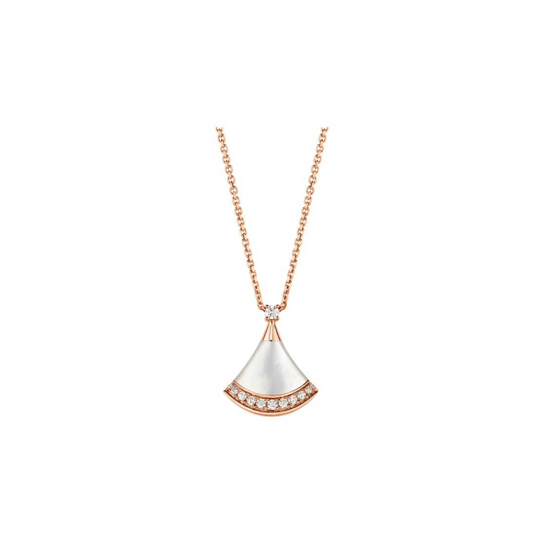 불가리 디바스 드림 네클리스 로즈 골드 마더 오브 펄 다이아몬드 | Bulgari | KREAM Bulgari Divas Dream Necklace Rose Gold... 
