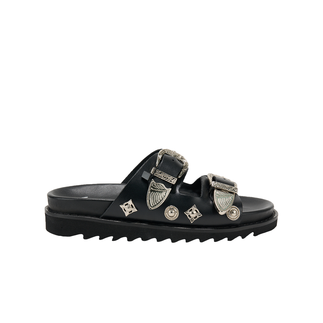 토가 풀라 AJ844 레더 블랙 - 25SS(Toga Pulla AJ844 Leather Black - 25SS)